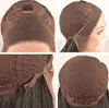 Hot Lace Wigs Svipwig Naturel Droit Synthétique Avant Lisse Noir Frontale Perruque pour Femmes Résistant À La Chaleur Sans Colle Quotidien 221216