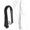 Slave Soft Leather Whip Adult Games BdSm Flogger Bondage Sex Toys Flirt Par Erotisk fetisch Stimulerar Queen Whips Cosplay