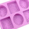 Craft Tools Round en Square Silicone Soap Mold wordt gebruikt om tafelvorm te maken voor 3D -mallen zepen Badbombom maken Kit