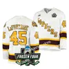 Hockey 2022 NCAA Frozen Four Championship Minnesota Golden Gophers Hockey Jersey Custom 1 Justen Close 2 Jackson LaCombe 4 Ben Brinkman 5 Matt