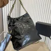 Cross Body Shoulder Bags Channel 22 Bag Grand Shopping Tote Travel Designer Woman Sling Most Expensive Handbag with Gold Chain