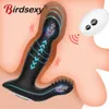 Articoli di bellezza Telescopico Vibrante Butt Plug Vibratore anale Telecomando senza fili Giocattoli sexy per le donne Ass Dildo Massaggiatore della prostata Spina da uomo