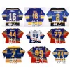 QQQ8 Vintage Wayne Gretzky Hokey Jersey Glenn Hall 2 Al Macinnis 7 Joe Mullen 11 Brian Sutter 16 Brett Hull Shayne Corson Tony Twist Chris