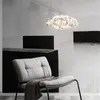 Pendant Lamps Acrylic Diamond Cloud Modern Lights Living Room Bar Clothing Store Luxury Design Luminaire Led Light Fixtures Hanging