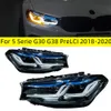 Fari anteriori per 5 Serie G30 G38 PreLCI HeadLight 20 18-20 20 Sostituzione stile laser DRL Luci di marcia diurna