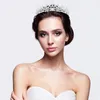 Luxury Bridal Bridal Wedding Crown Crystal Tiaras e coroas para acess￳rios de cabelo de noiva Presente de festa de j￳ias de cristal