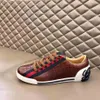 Designer de impressão retro de Luxury Men Shoes Mesh Shop-On Running Shoes Ladies Moda Modada MJAAA00CGC00001