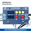 ZONESUN Macchina di rifornimento di liquidi Linea di produzione automatica Pompa magnetica Profumo Bottiglie di olio essenziale Succo di tubo fiala ZS-MPYT600A