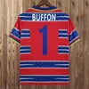 Парма Ретро футбол Джерси Домашняя BAGGIO CRESPO CANNAVARO Футболка STOICHKOV THURAM futbol camisa 01 02 03 93 95 97 98 99 00 2001 2002 1998 1999 1995 1997 1993 1998