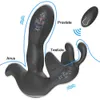 Articoli di bellezza vibratore anale prostata maschile testicolo scroto massaggiatore butt plug in silicone giocattoli sexy per gli uomini telecomando senza fili gay