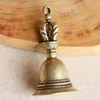 Decorative Figurines Brand High Quality Retro Copper Bell Wind Chimes Brass Crafts Die-casting Falling Tibetan Bronze Ideas