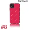 luxury Leather phone cases for iPhone 14 11 12 13 Pro Max 12 13 Mini 7 8 Plus X XS XR XSMAX Fashion Floral print TPU case 002