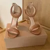 여자 팝 샌들 하이힐 드레스 펌프 웨딩 파티 신발 gianvito-rossi bijoux heel 정품 가죽 샌들 오리지널 상자 35-43