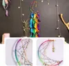 Dream Catcher Festival Gift Handmade Half Circle Moon Design Art Crafts Dreamcatcher Feather Hanging Star Home Wall Decorations Ornament RRA908