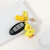 Urok bransolety dcarz urocze kaczka biżuteria kreskówka Kawaii Pakiet Dekoracja wisiorka dla kobiet kluczyka do torby samochodowej kluczy
