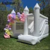 Atacado Commercia Inflável Bounce House3 em 1 Bouncer Castelos PVC Casamento Bouncy Jumping Castle Jumper com Slide Ball Pit para Crianças navio livre para sua porta