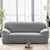 Chair Covers HobbyLane Stretch Polyester Solid Color Double-seat Seats Sofa Cover Fabric Furniture Protector Home Textile