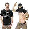 Herren T-Shirts XS-5xl Herren fragen mich nach meinem Ninja-Verkleidungs-Flip T-Shirt lustig Come Graphic MUTER COTTON THIMER Humor Geschenk Frauen Top Tee 2022 T230103