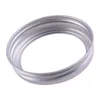 Storage Bottles 24pcs/Set 70mm Silver Tinplate Regular Mouth Canning Bands Rings Fit For Mason Jar No Lids