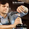 Boomerang Wine Opener Squkscrew Black Cork Vint с фольгой для официантов серверы сомелье ресторан RRA965