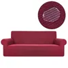 Housses de chaise Housse de canapé Étanche Couch CoverHome Tissu Universal Stretch All-Inclusive Plain Plaid Fleece Nordic Style Hsn-05