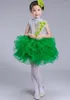 Stage Wear Filles Princesse Fantaisie Danse Robe Enfants Salle De Bal Jazz Hip Hop Robes Balle Fête Fille Paillettes Halloween Tenues De Noël