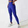 Aktive Hosen Yoga Nahtlose Sport Leggings Frauen Hohe Taille Fitness Mit Taschen Gym Lange Push-Up Work Out Übung Kleidung