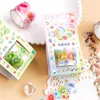 Gift Wrap Kawaii Ice Fruits Dekorativ klistermärke Summer Scrapbooking Diy Note Pet Stickers Flakes Stationära tillbehör Skolmaterial