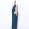 Ethnic Clothing Muslim Women Long Dress Appliques Elegant Maxi Robe Kaftan Arab Chiffon Turkish Dubai Ramadan Islamic Gown Party Dresses