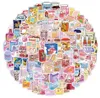 De nieuwste cartoon decoratieve stickers karakterboeksticker stationery koffer note stickers vele kleuren om te kiezen uit ondersteuning aangepast logo