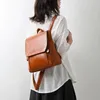 8A Double Shoulder Backpack mens women leather Backpack three colors black red brown seasonal fashion designer backpacks
