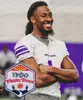 Maglie da calcio Max Duggan TCU Horned Frogs Maglia da campionato di calcio Quentin Johnston Jordon Hudson Garrett Hayes Shadrach Banks Wes Harris Chace Biddl