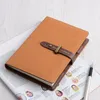 Retro Creativity Gift Box Leather Bible Trave Journal Notepad Folder Notebook A5 Diary Weekly Agenda Planner Notebooks
