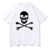 Men's T-Shirts Asap Rocky Same Print T Shirt Skeleton Pattern Tees Men Women Fashion Hip-Hop Vintage Tshirt Men's Black T-Shirt Short Sleeve T230103