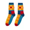 Chaussettes pour hommes automne hiver heureux vent britannique personnalité Couple étranger coton Harajuku Calcetines