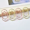 Loving Heart Five Star Paper Clip Creative Creative Metal Papers Clip Borkmark Memo Clips School School Office Filing Files Ph8205 Tyj