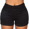 Women's Shorts Slim Fit Stretch Hip Boutique Women's Denim Sexy Lady Casual Black Short Summer Cloth HBP82