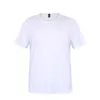 Sublimacja pusta koszulka biała koszulka poliestrowa koszulka krótkie rękaw