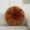 Kussen -Noordse stijl Dutch Velvet Pumpkin Hand gevouwen bank stoel stoel Boay raam naar huis decoratie