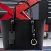 TOTE TOSP Designer torebki damskie torba na ramiona miękka skórzana książka na tle torebki targowe czarne torba na damskie han2465