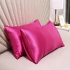 Luxury Imitation silk Pillow Case Envelope Pillowcase Ice Silks Pillowslip Pillow Cover RRC851