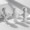 Figurines décoratives Mini Figurine plâtre Statue mythologie grecque célébrités célèbre Sculpture dessin pratique gypse buste Portraits maison