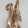 Double Key B ton STS-802 T￩nor professionnel saxophone phosphore bronze en bois pur rarement sculpt￩ ￠ la main sax jazz instrument