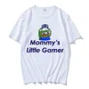 T-shirts pour hommes Mommy S Little Gamer Shirt T-shirt pour hommes Nouveauté Tee Shirt à manches courtes O Neck T-shirts surdimensionnés Vêtements en coton T230103
