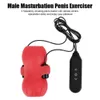 Beauty Items Penis-Trainingsgerät, sexy Spielzeug für Männer, Trainer, verzögerte Ejakulation, Masturbation, 9 Modi, 3 Stufen, Eichel, Saugen, Vagina, echte Muschi