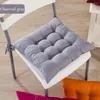 Yastık 40 cm kare koltuk sandalye ped inci pamuk renkli cüzyon s ev dekor ekose
