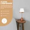 Table Lamps Modern Style Lampshade Cloth E14 Lamp Cover Wall Pendant Shade Accessory