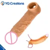 Extensions vente chaude manchon d'extension de pénis en Silicone souple retardant l'éjaculation Dick élargissement LF3X