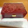 Fábrica Super Calidad Superventas Red Nautilus Reloj Caja original Papeles Tarjeta Cajas de madera Bolso para Aquanaut 5711 5712 5990 5980 W247s