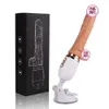 Sex Toy Gun Machine Femme Mini entièrement automatique tirant et insérant le pénis ventouse mains libres électrique télescopique vibration masturbateur adulte